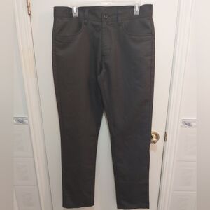 PERRY ELLIS Dark Grey Men's Formal Pants size 32 x 32